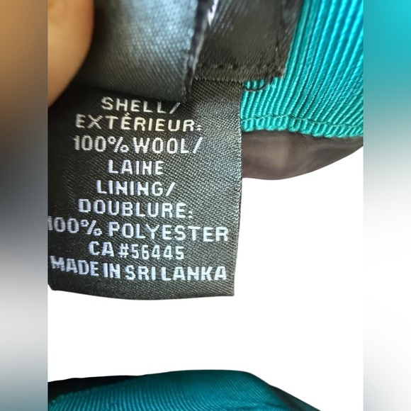 J Crew Women’s Turquoise Blue Pencil Straight Wool Skirt Size 10 Office Career - Picture 6 of 6